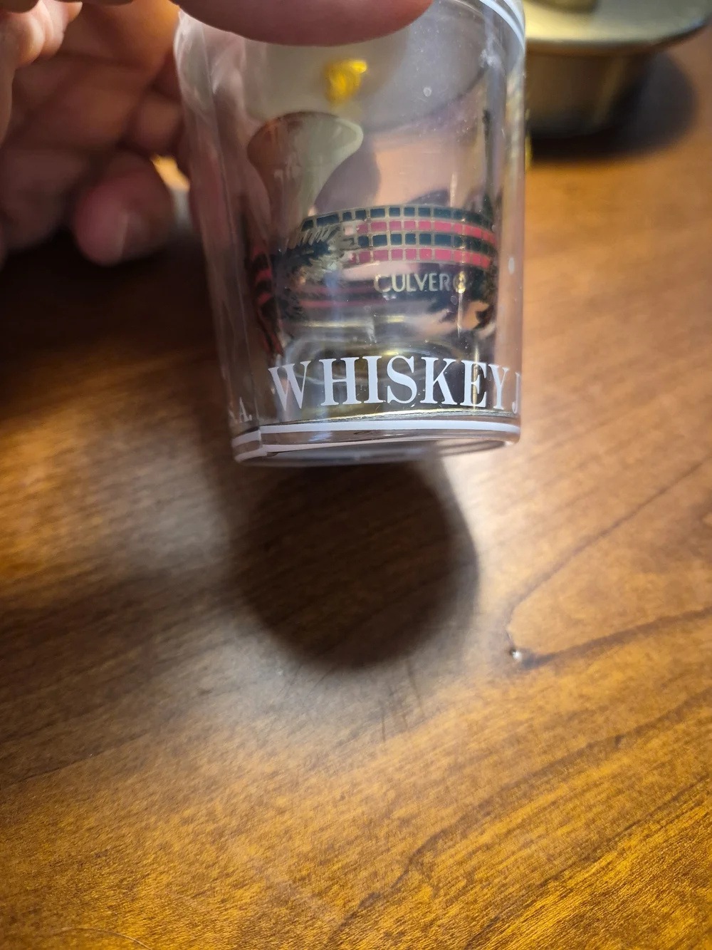 Whiskey Jigger By Culver 22kt Gold U.S.A